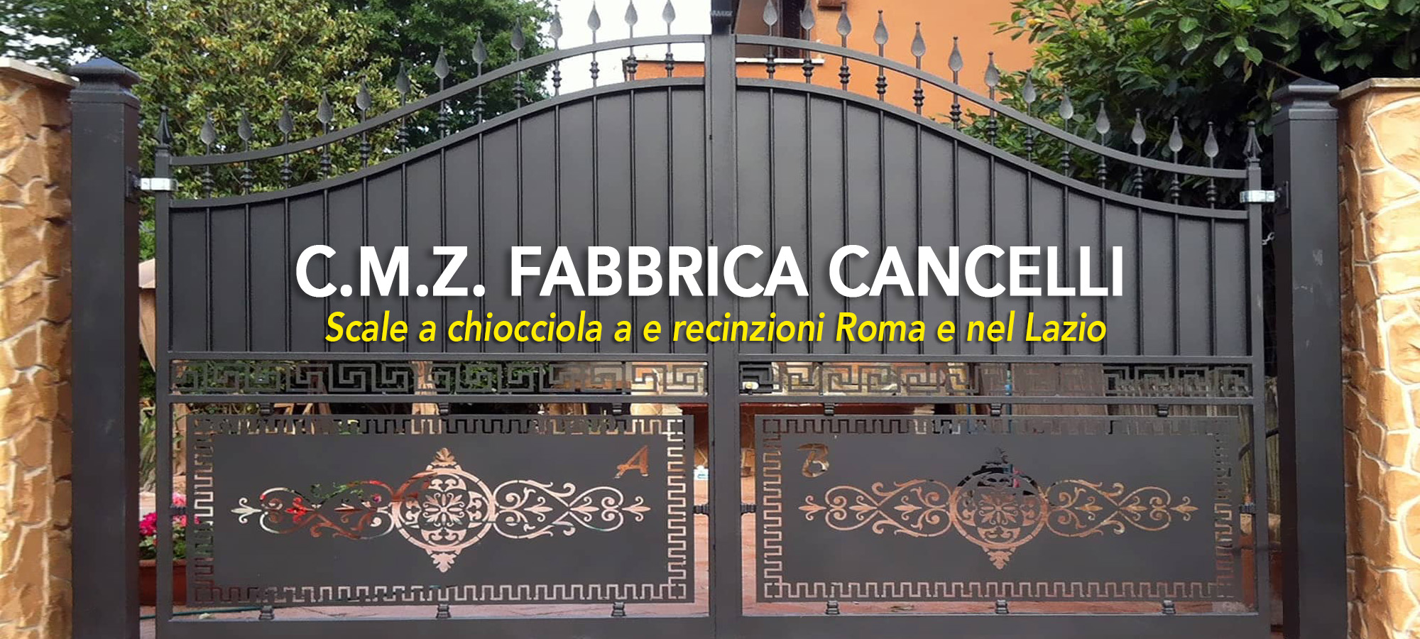 Fabbrica cancelli e scale a chiocciola